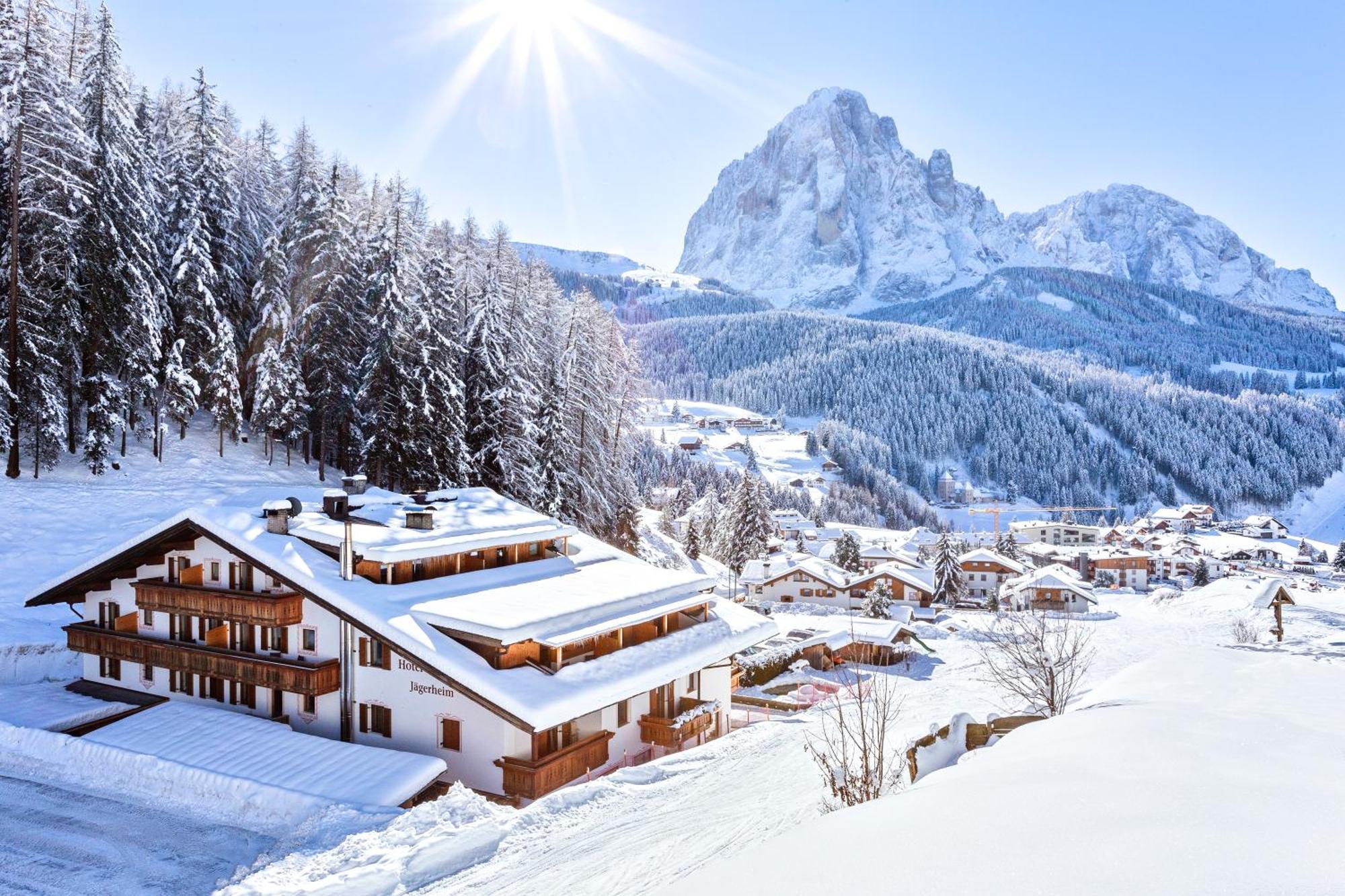 Hotel Jaegerheim 3S Selva di Val Gardena Ngoại thất bức ảnh
